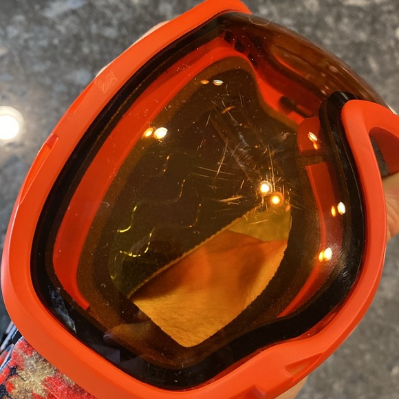 Hurley Ski Snowboard Winter Snow Goggles Adult Unisex Orange - Picture 8 of 8